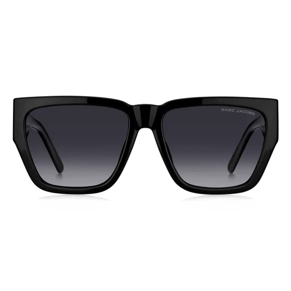 Marc Jacobs Black Gradient Square Sunglasses with Case